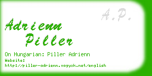 adrienn piller business card